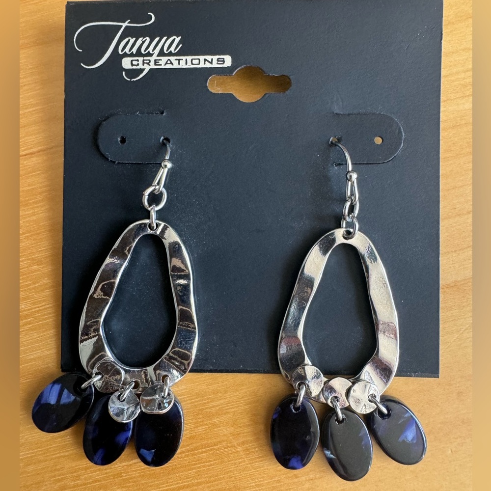 High-End Department Store Designer One of Kind Statement Earrings